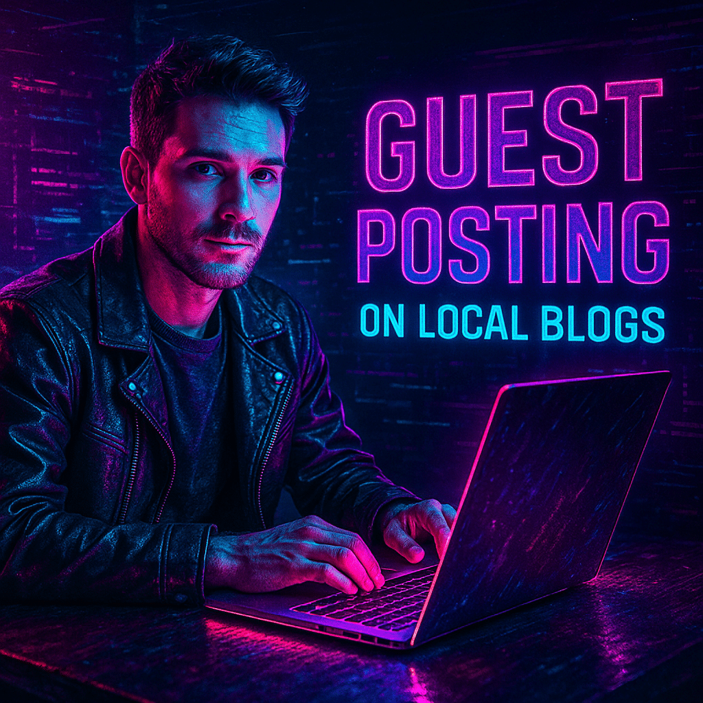 Guest posting on local blogs