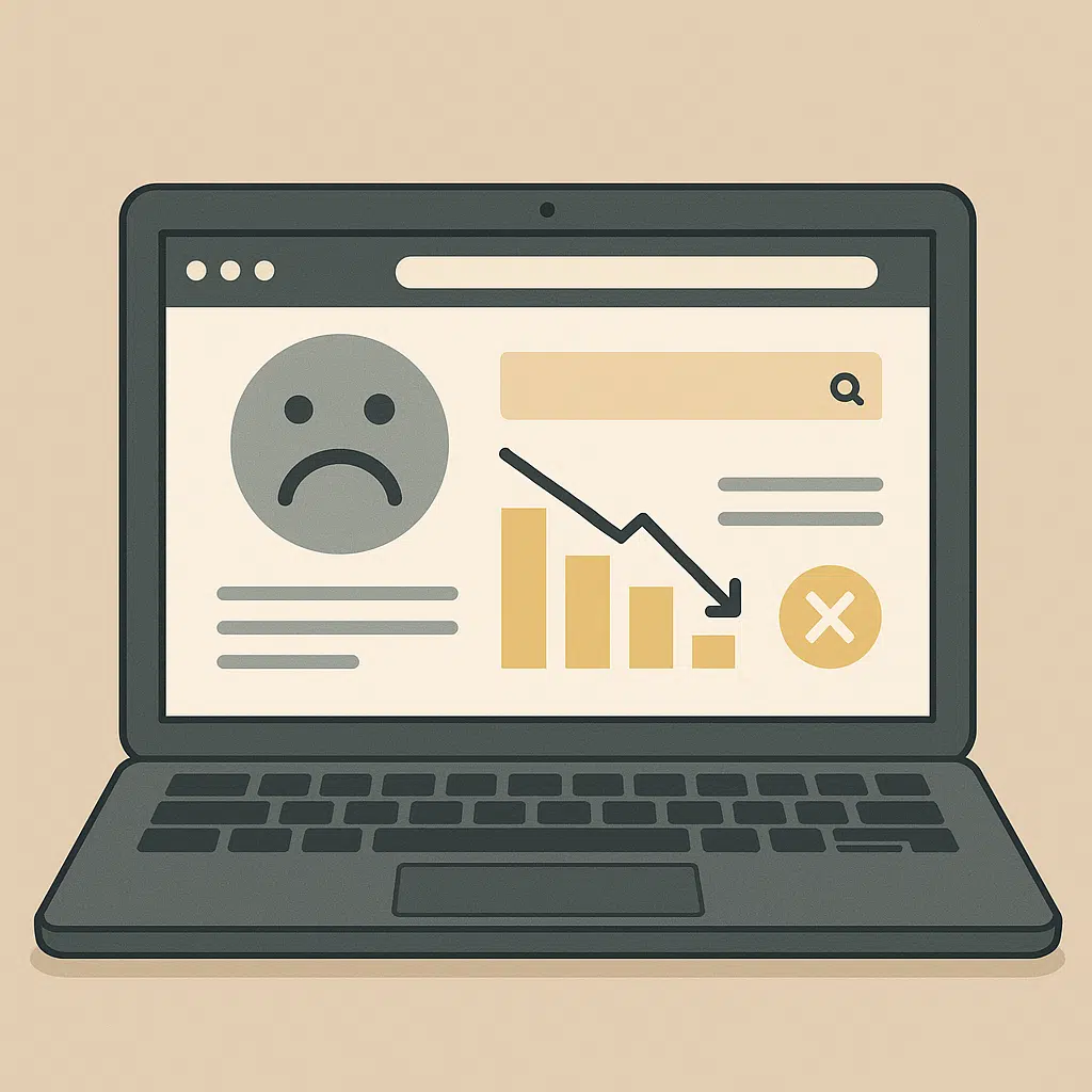 marketing dashboard not looking good